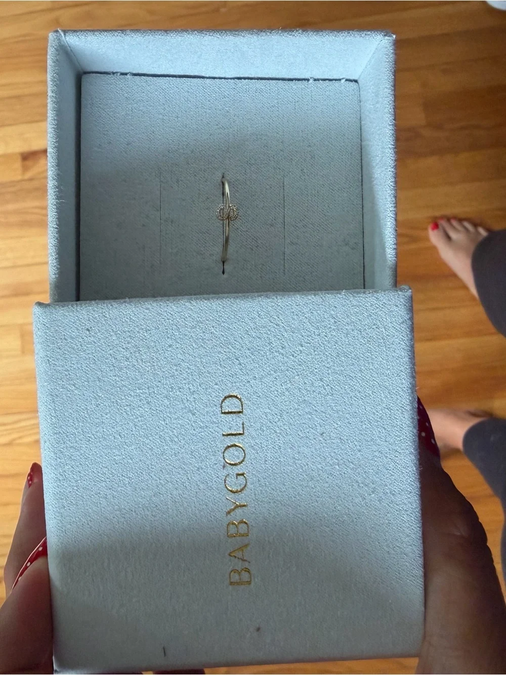 Delicate Gold S Ring - Dainty Women's Jewelry in Gold